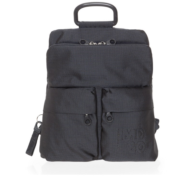 Rucksack MD20 QMTZ4 Steel, Farbe: grau, Marke: Mandarina Duck, EAN: 8032803708144, Abmessungen in cm: 28x34x11, Bild 1 von 7