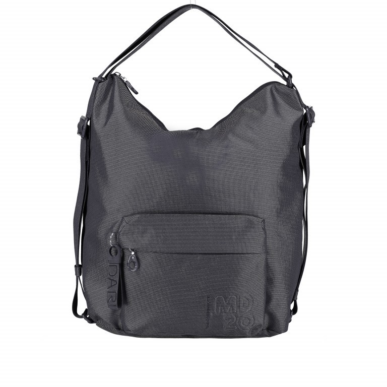 Rucksack MD20 QMT09 auch als Tasche tragbar Steel, Farbe: grau, Marke: Mandarina Duck, EAN: 8032803707987, Abmessungen in cm: 32x38x14, Bild 1 von 10