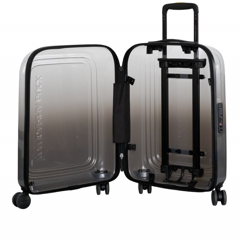 Kabinentrolley Popsicle Lux Moondust, Farbe: weiß, Marke: Mandarina Duck, EAN: 8032803720405, Abmessungen in cm: 40x55x20, Bild 4 von 8
