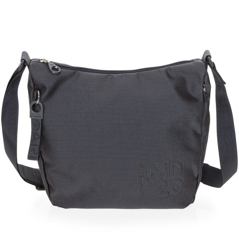 Beuteltasche MD20 QMTV1 Steel, Farbe: grau, Marke: Mandarina Duck, EAN: 8032803708076, Abmessungen in cm: 29x27x10.5, Bild 1 von 6