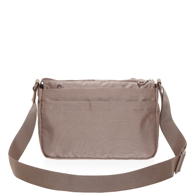 Umhängetasche MD20 QMTX5 Taupe, Farbe: taupe/khaki, Marke: Mandarina Duck, EAN: 8032803689788, Abmessungen in cm: 28x19x11, Bild 3 von 6