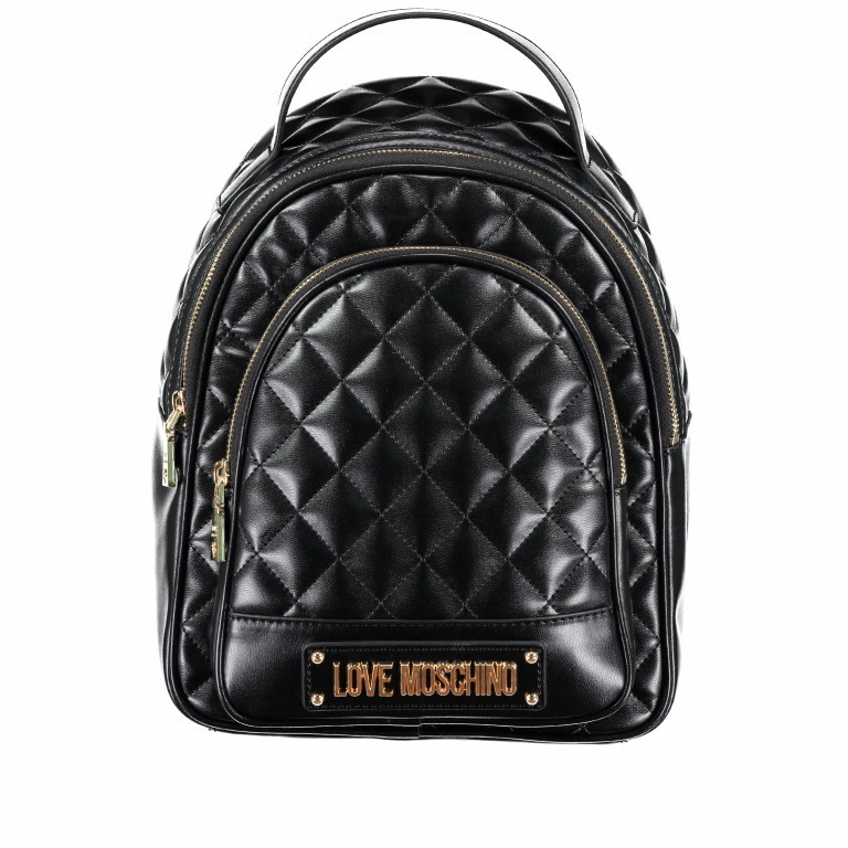 Love Moschino Rucksack Borsa Quilted Schwarz
