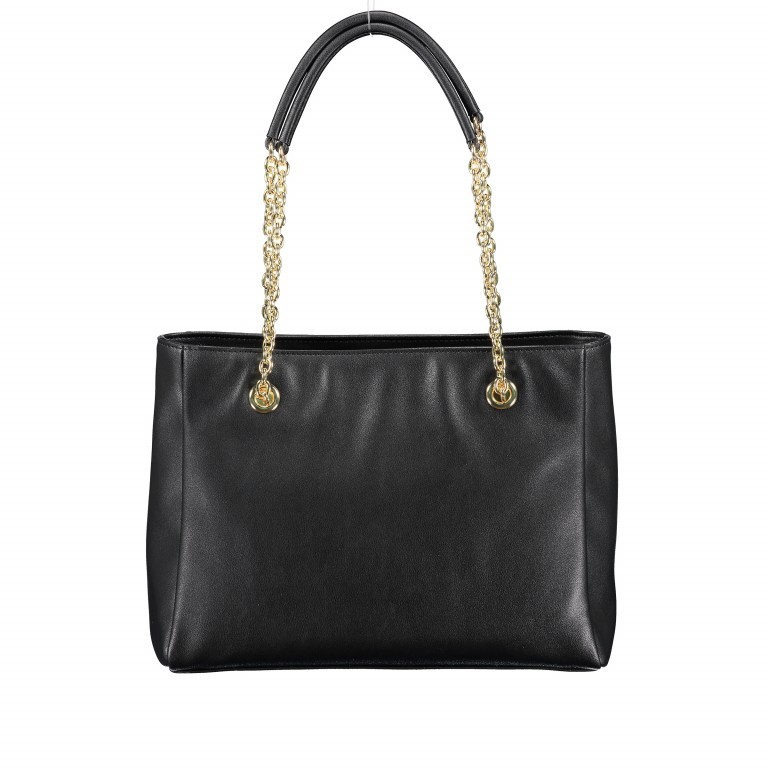 Shopper Borsa Grain Small Schwarz, Farbe: schwarz, Marke: Love Moschino, EAN: 8059610660472, Abmessungen in cm: 32x24x11, Bild 3 von 6