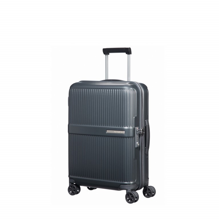 Koffer Dorsett Spinner 55 Matte Metallic Grey, Farbe: grau, Marke: Samsonite, EAN: 5414847936265, Abmessungen in cm: 40x55x20, Bild 1 von 8