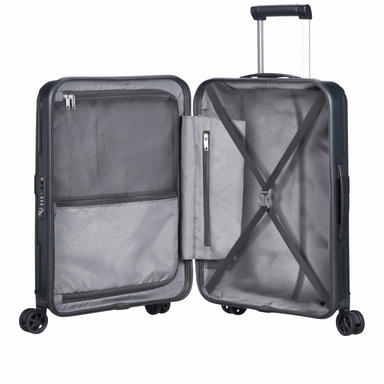 Koffer Dorsett Spinner 55 Matte Metallic Grey, Farbe: grau, Marke: Samsonite, EAN: 5414847936265, Abmessungen in cm: 40x55x20, Bild 6 von 8