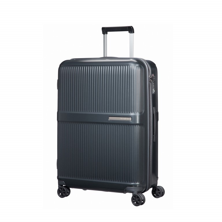 Koffer Dorsett Spinner 66 Metallic Grey, Farbe: grau, Marke: Samsonite, EAN: 5414847936289, Abmessungen in cm: 46x66x26, Bild 1 von 8