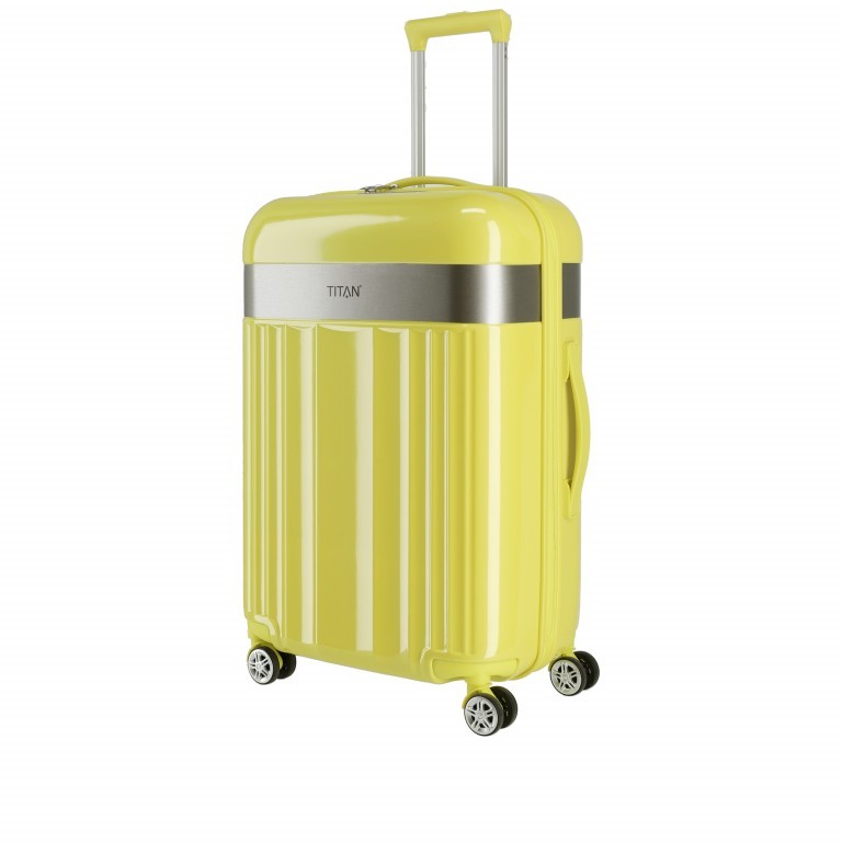 Koffer Spotlight Flash 67 cm Lemon Crush, Farbe: gelb, Marke: Titan, EAN: 4030851104257, Abmessungen in cm: 45x67x27, Bild 2 von 9