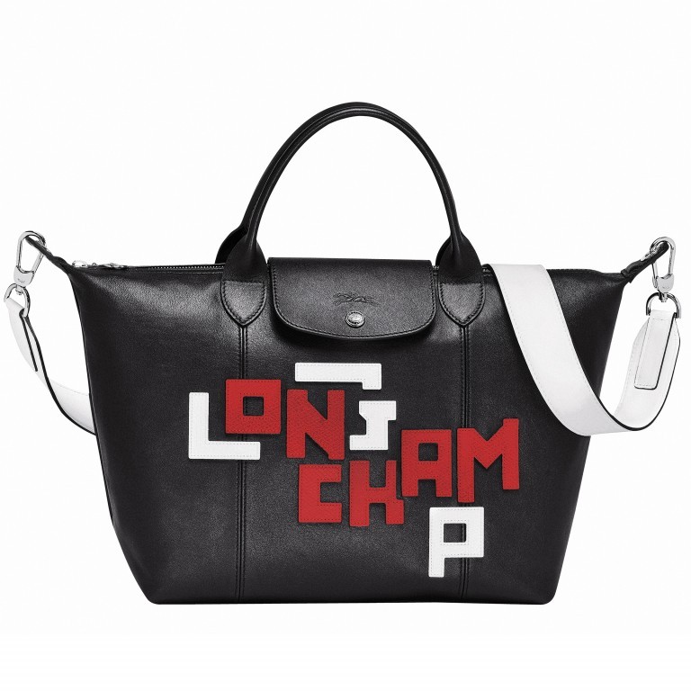 Handtasche Le Pliage Xtra Handtasche M Schwarz, Farbe: schwarz, Marke: Longchamp, EAN: 3597921728986, Abmessungen in cm: 32x28x17, Bild 1 von 1