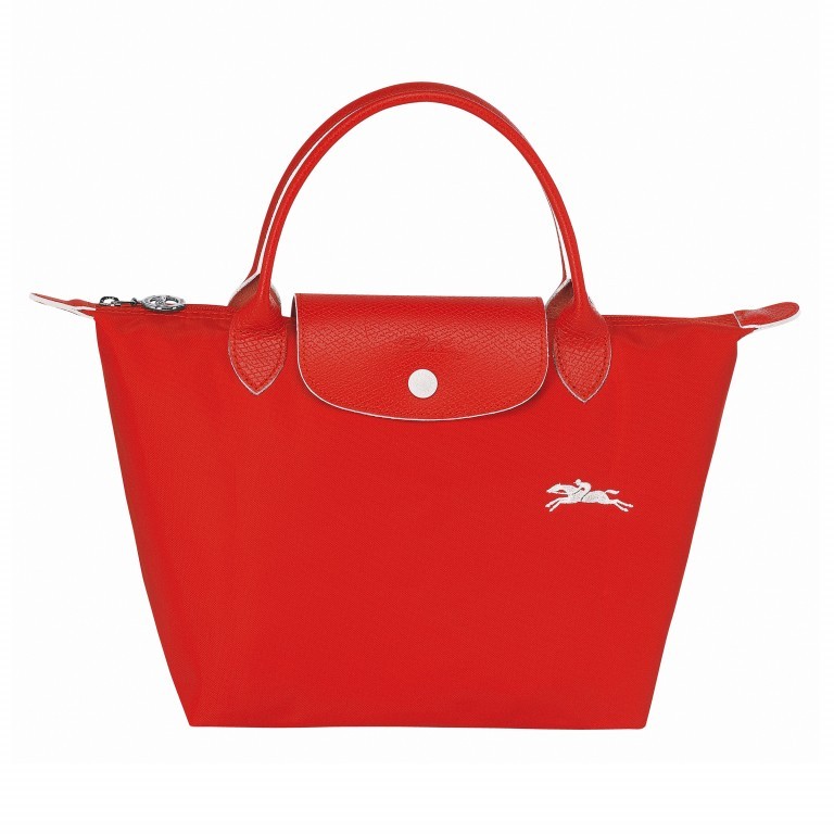 Handtasche Le Pliage Club Handtasche S Hellrot, Farbe: rot/weinrot, Marke: Longchamp, EAN: 3597921718192, Abmessungen in cm: 23x22x14, Bild 1 von 1