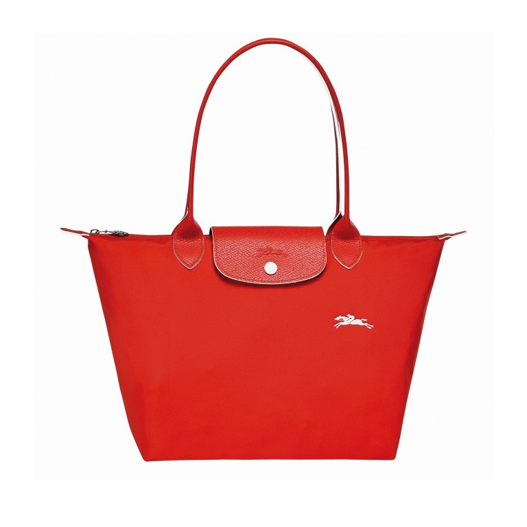 Shopper Le Pliage Club Shopper S Hellrot, Farbe: rot/weinrot, Marke: Longchamp, EAN: 3597921719151, Abmessungen in cm: 28x25x14, Bild 1 von 1