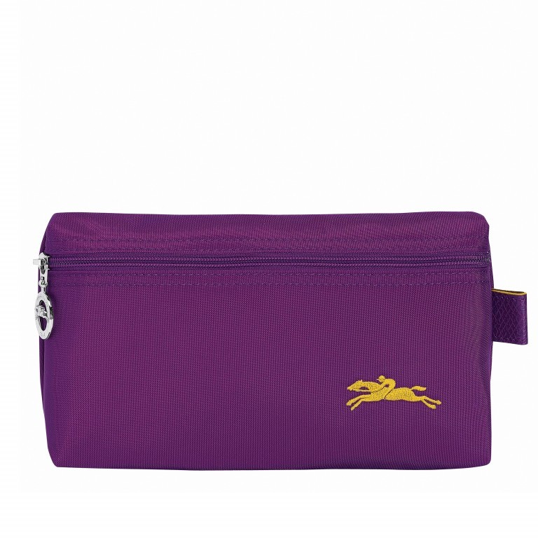Kosmetiktasche Le Pliage Club Pochette Fuchsia, Farbe: rosa/pink, Marke: Longchamp, Abmessungen in cm: 20x12x6, Bild 1 von 1