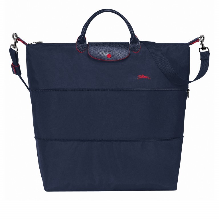 Reisetasche Le Pliage Club Reisetasche erweiterbar Dunkelblau, Farbe: blau/petrol, Marke: Longchamp, EAN: 3597921727644, Abmessungen in cm: 44x35x23, Bild 1 von 1