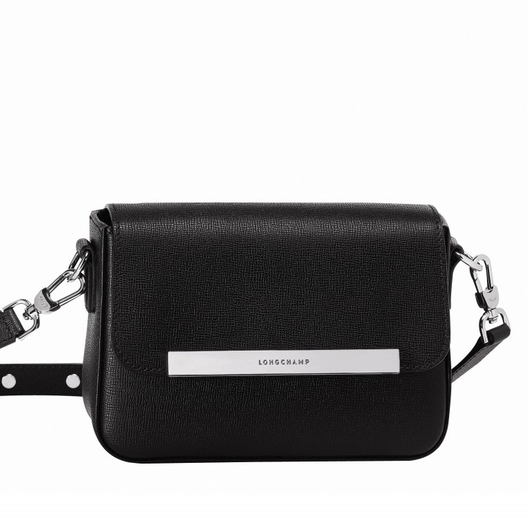 Umhängetasche Game On HMZ-2096 Schwarz, Farbe: schwarz, Marke: Longchamp, EAN: 3597921741527, Abmessungen in cm: 20x14x8, Bild 1 von 1