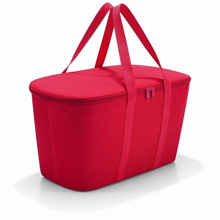 Kühltasche Coolerbag Red, Farbe: rot/weinrot, Marke: Reisenthel, EAN: 4012013580178, Abmessungen in cm: 44.5x24.5x25, Bild 1 von 3