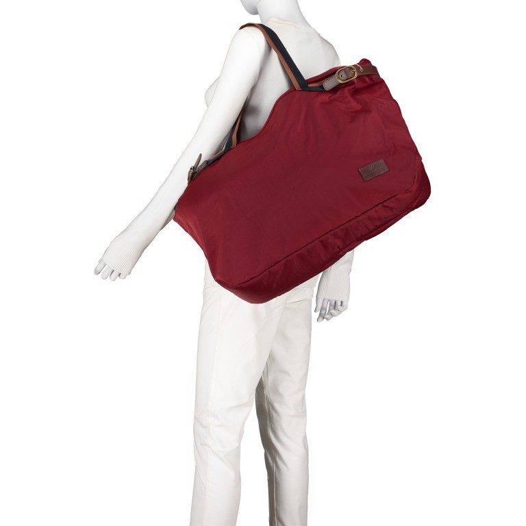 Shopper Salina Totebag Volumen 30 Liter Wine, Farbe: rot/weinrot, Marke: Doughnut, EAN: 4895222502304, Abmessungen in cm: 46x35x18, Bild 4 von 10