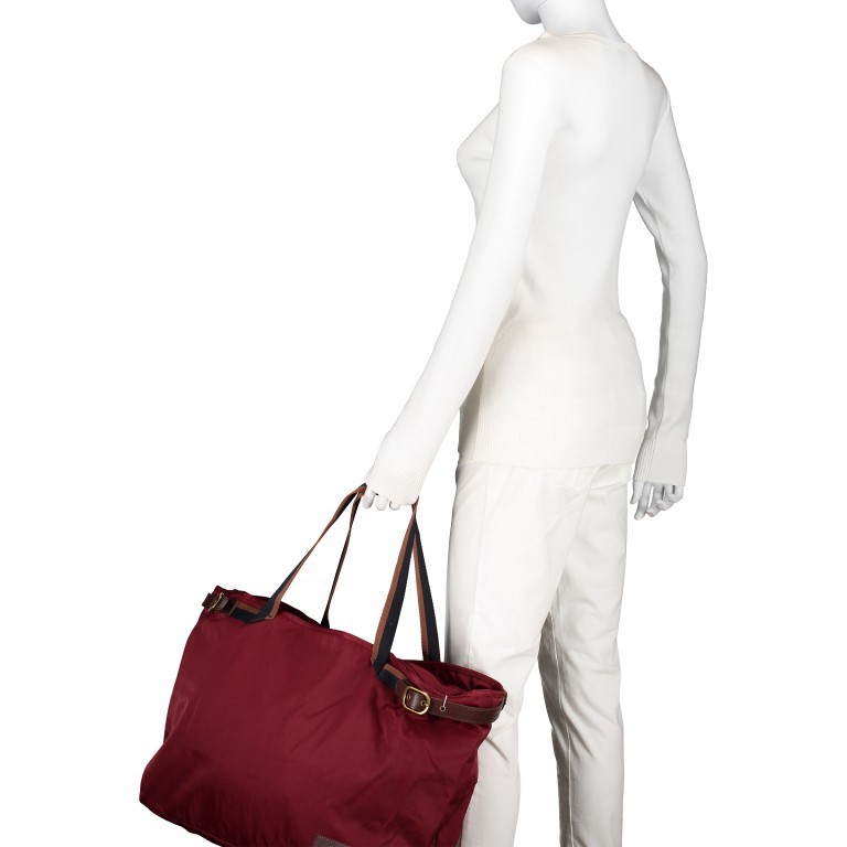 Shopper Salina Totebag Volumen 30 Liter Wine, Farbe: rot/weinrot, Marke: Doughnut, EAN: 4895222502304, Abmessungen in cm: 46x35x18, Bild 5 von 10