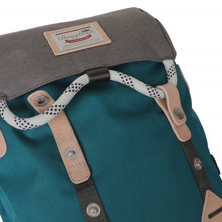 Rucksack Colorado Small Accents Series Volumen 15 Liter Navy Orange, Farbe: blau/petrol, Marke: Doughnut, EAN: 4895222502571, Abmessungen in cm: 28x40x13.5, Bild 10 von 11