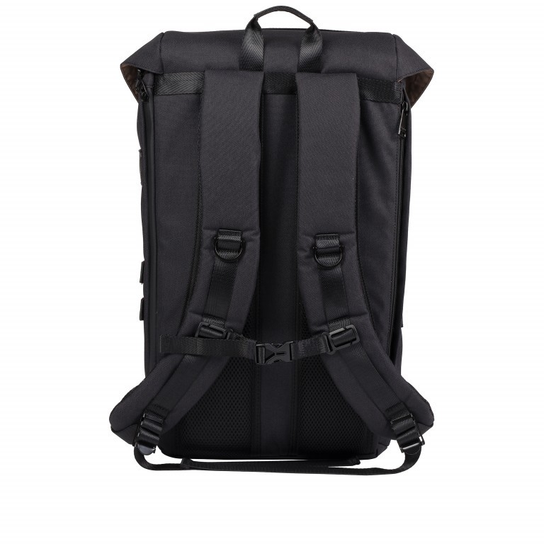 Rucksack Colorado Accents Series Volumen 20 Liter Black Red, Farbe: schwarz, Marke: Doughnut, EAN: 4895222502526, Abmessungen in cm: 28x47x15, Bild 3 von 10