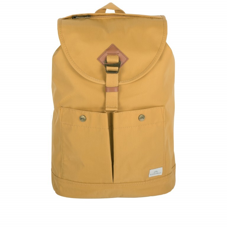 Rucksack Montana Größe 17 Liter Yellow, Farbe: gelb, Marke: Doughnut, EAN: 4895222502120, Abmessungen in cm: 28.5x40x14.5, Bild 1 von 13