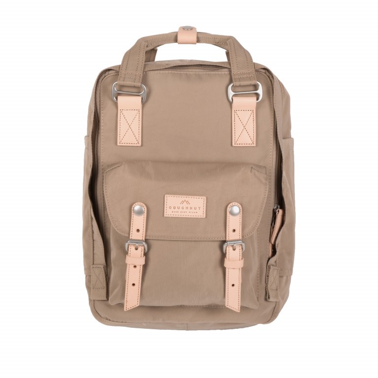 Rucksack Macaroon Volumen 16 Liter Almond, Farbe: beige, Marke: Doughnut, EAN: 4895222500911, Abmessungen in cm: 28x38x11, Bild 1 von 7