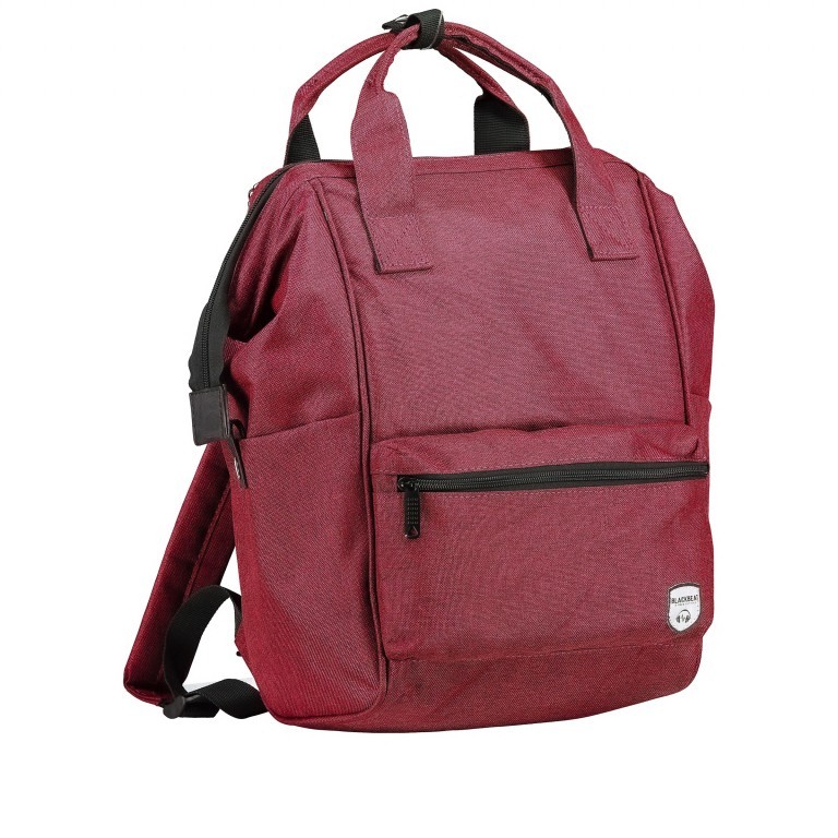 Rucksack Heaven FU51-1175 Bordo, Farbe: rot/weinrot, Marke: Blackbeat, EAN: 8719956128547, Bild 2 von 7