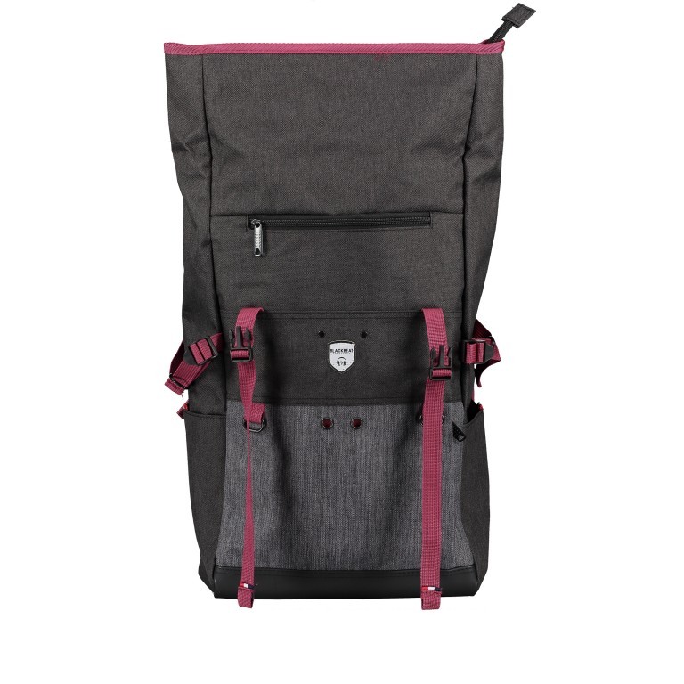 Rucksack Wodz FU51-1153 Black Grey, Farbe: schwarz, Marke: Blackbeat, EAN: 8719956128752, Abmessungen in cm: 28x48x13, Bild 7 von 9