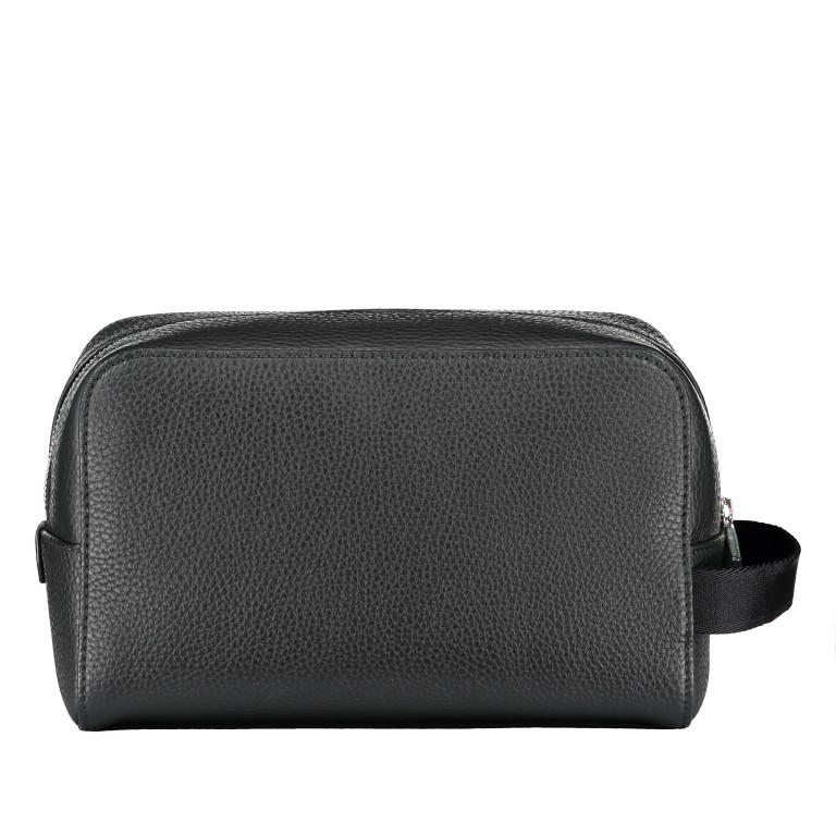 Kulturbeutel Crosstown Washbag Black, Farbe: schwarz, Marke: BOSS, EAN: 4029049385202, Abmessungen in cm: 24x16x7, Bild 3 von 4