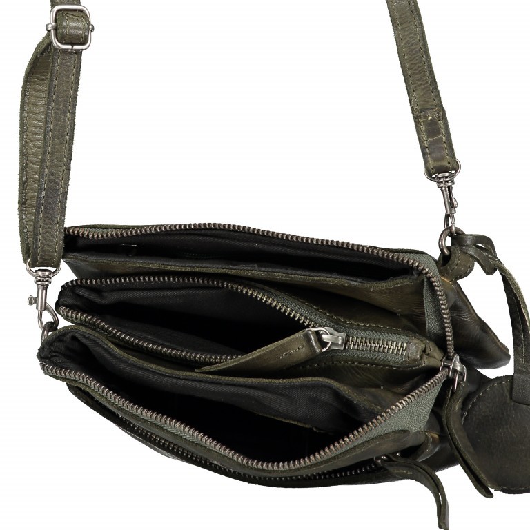 Umhängetasche / Gürteltasche Anchor-Love Perla B3.7589 Olive Green, Farbe: grün/oliv, Marke: Harbour 2nd, EAN: 4046478041424, Abmessungen in cm: 20x13x7.5, Bild 8 von 10