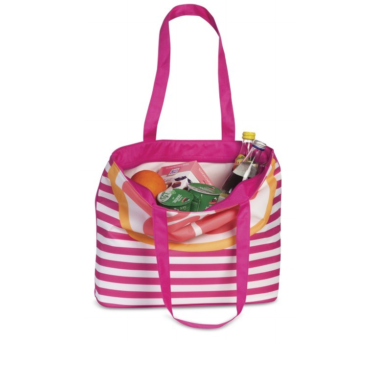 Kühltasche Melone, Farbe: grün/oliv, Marke: Fabrizio, Abmessungen in cm: 34x34x17, Bild 2 von 2