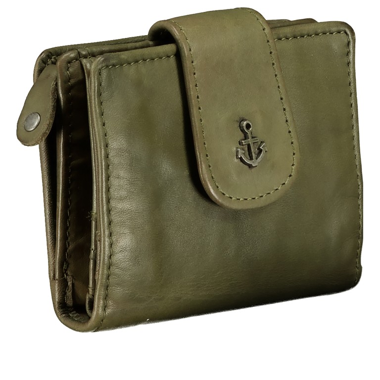 Geldbörse Anchor-Love Stella B3.1547 Olive Green, Farbe: grün/oliv, Marke: Harbour 2nd, EAN: 4046478041790, Abmessungen in cm: 10.5x8.5x3, Bild 2 von 6
