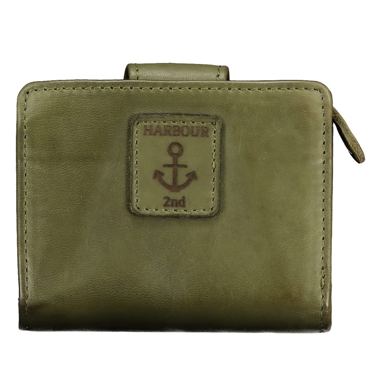 Geldbörse Anchor-Love Stella B3.1547 Olive Green, Farbe: grün/oliv, Marke: Harbour 2nd, EAN: 4046478041790, Abmessungen in cm: 10.5x8.5x3, Bild 3 von 6