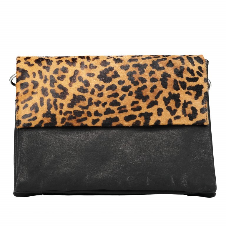 Umhängetasche Amalfi Simona Leopard, Farbe: schwarz, Marke: Adax, EAN: 5705483223124, Abmessungen in cm: 31x25x7, Bild 7 von 7