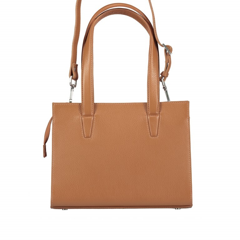 Shopper Cormorano Elea Latte, Farbe: cognac, Marke: Adax, EAN: 5705483219967, Abmessungen in cm: 28.5x21x13, Bild 9 von 9