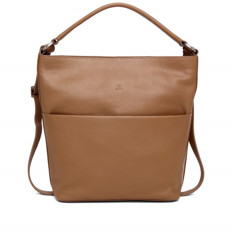 Beuteltasche Cormorano Felia Latte, Farbe: cognac, Marke: Adax, EAN: 5705483219790, Abmessungen in cm: 31x32x12, Bild 1 von 6