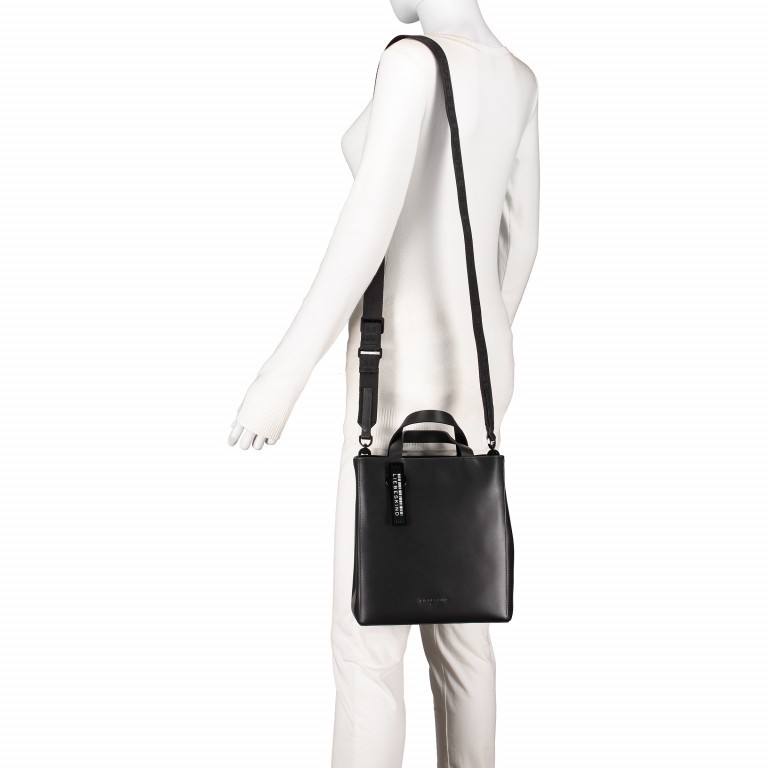 Handtasche Paper Bag Tote S Carter Poppy Red, Farbe: orange, Marke: Liebeskind Berlin, EAN: 4058629123057, Abmessungen in cm: 22x25x12, Bild 5 von 7
