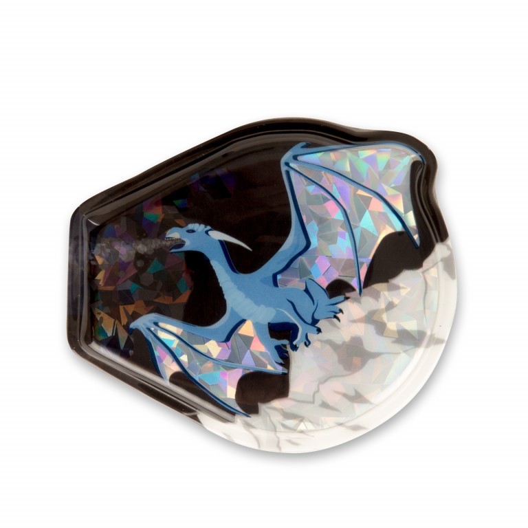 Klettie Twinkle Eisdrache, Farbe: schwarz, Marke: Ergobag, EAN: 4057081012251, Bild 1 von 1