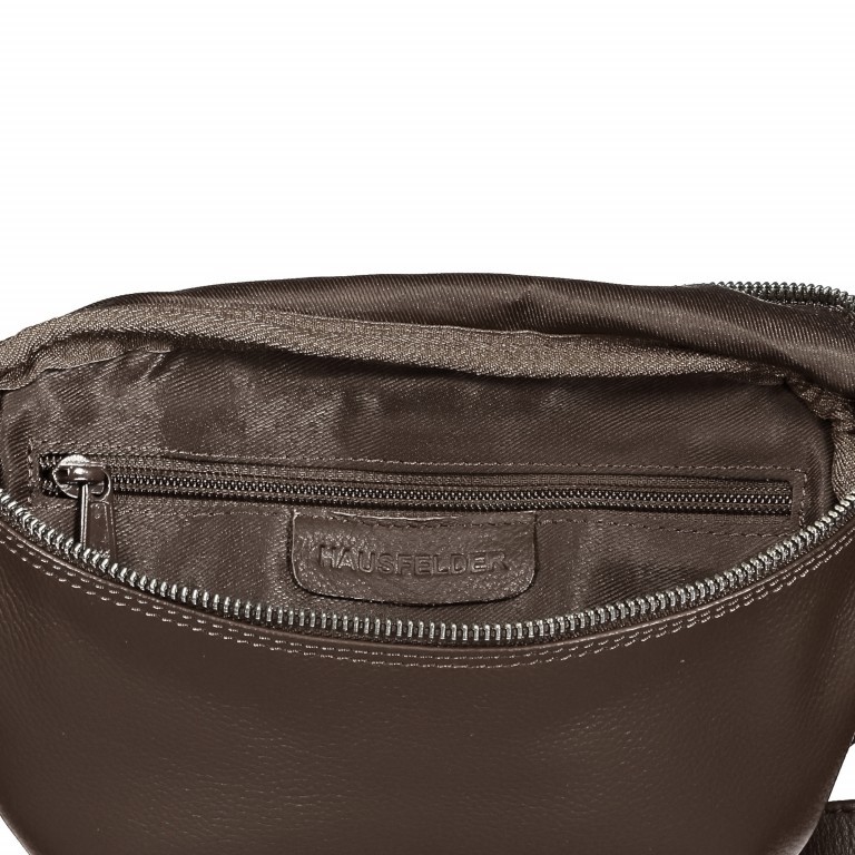 Gürteltasche Nappa Dunkelbraun, Farbe: braun, Marke: Hausfelder Manufaktur, EAN: 4251672736957, Bild 7 von 7