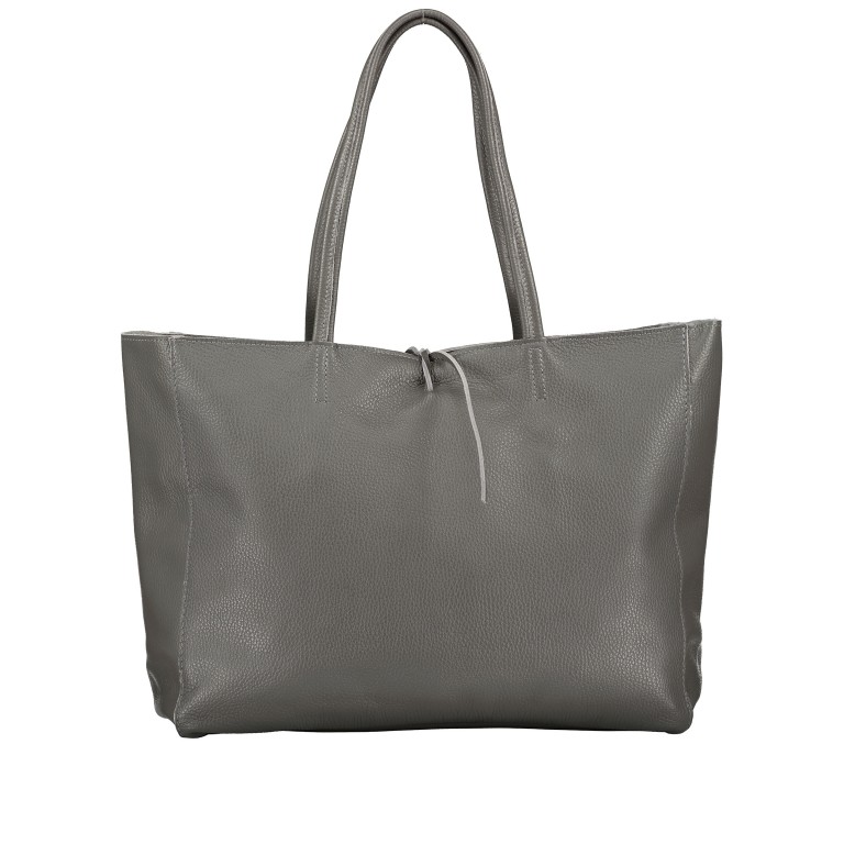 Shopper Dollaro Dunkelgrau, Farbe: grau, Marke: Hausfelder Manufaktur, EAN: 4065646003859, Abmessungen in cm: 38x31.5x12, Bild 1 von 5