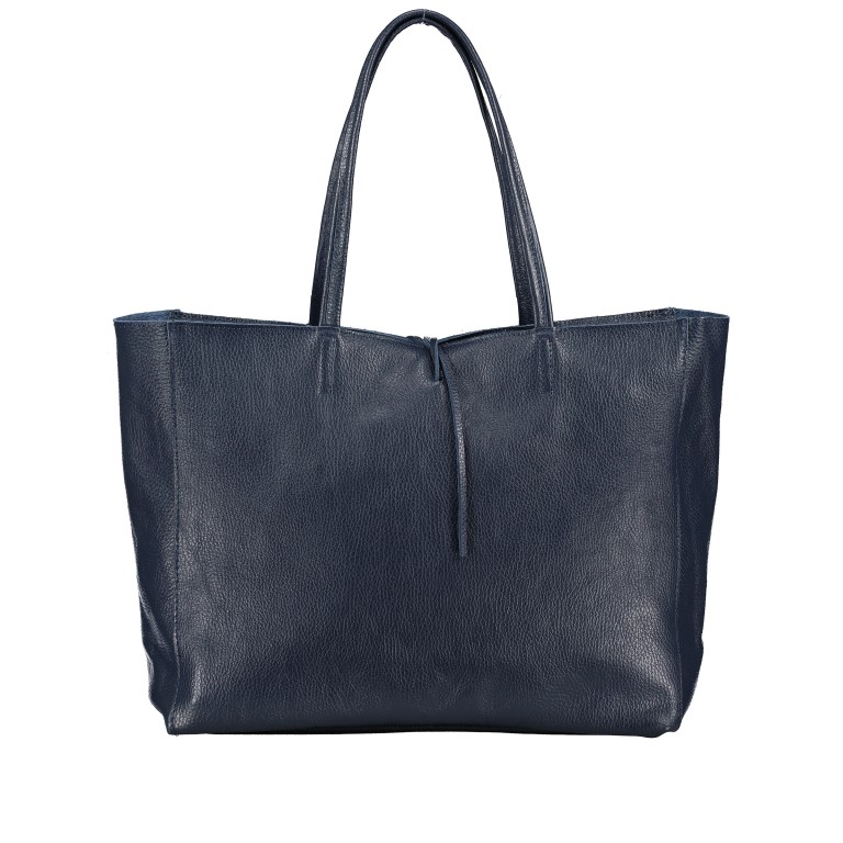 Shopper Dollaro Blau, Farbe: blau/petrol, Marke: Hausfelder Manufaktur, EAN: 4065646003866, Abmessungen in cm: 38x31.5x12, Bild 1 von 5