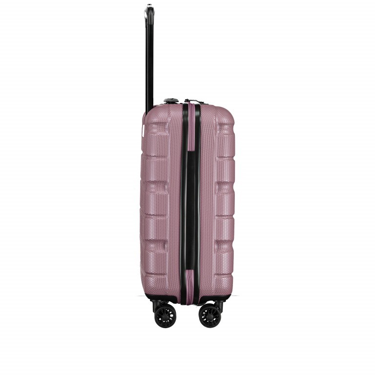 Koffer ABS13 53 cm Shiny Rose, Farbe: rosa/pink, Marke: Franky, EAN: 4251672721205, Abmessungen in cm: 40x53x20, Bild 4 von 9
