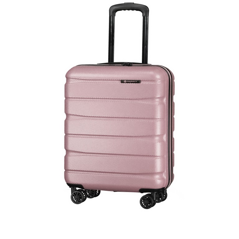 Koffer ABS13 53 cm Shiny Rose, Farbe: rosa/pink, Marke: Franky, EAN: 4251672721205, Abmessungen in cm: 40x53x20, Bild 2 von 9
