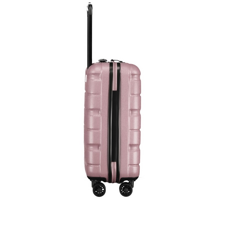 Koffer ABS13 53 cm Shiny Rose, Farbe: rosa/pink, Marke: Franky, EAN: 4251672721205, Abmessungen in cm: 40x53x20, Bild 4 von 9