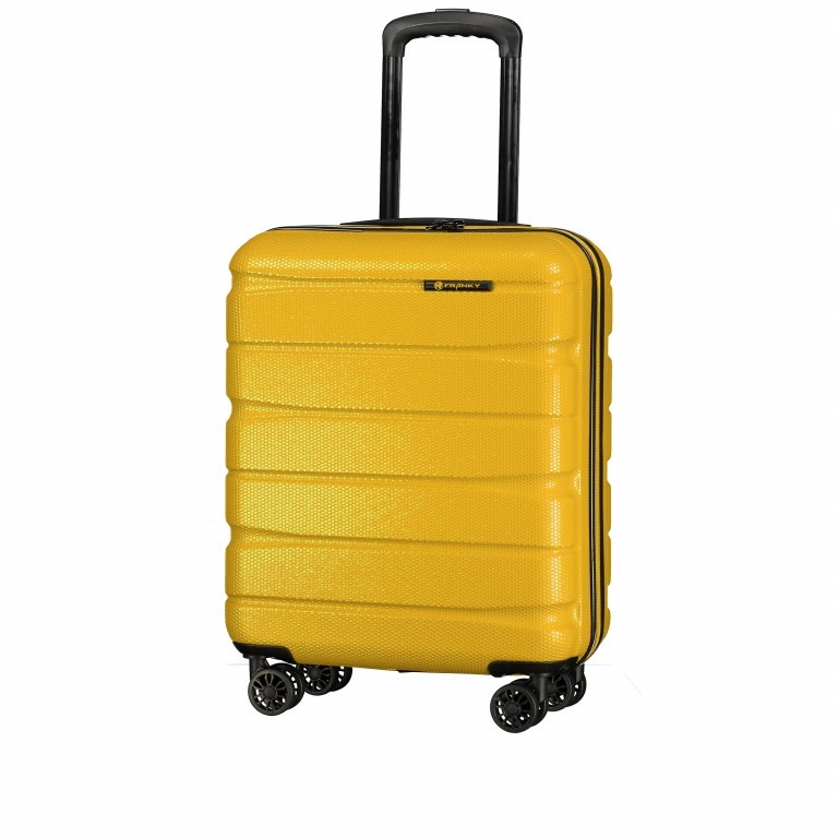 Koffer ABS13 53 cm Yellow, Farbe: gelb, Marke: Franky, Abmessungen in cm: 40x53x20, Bild 2 von 9