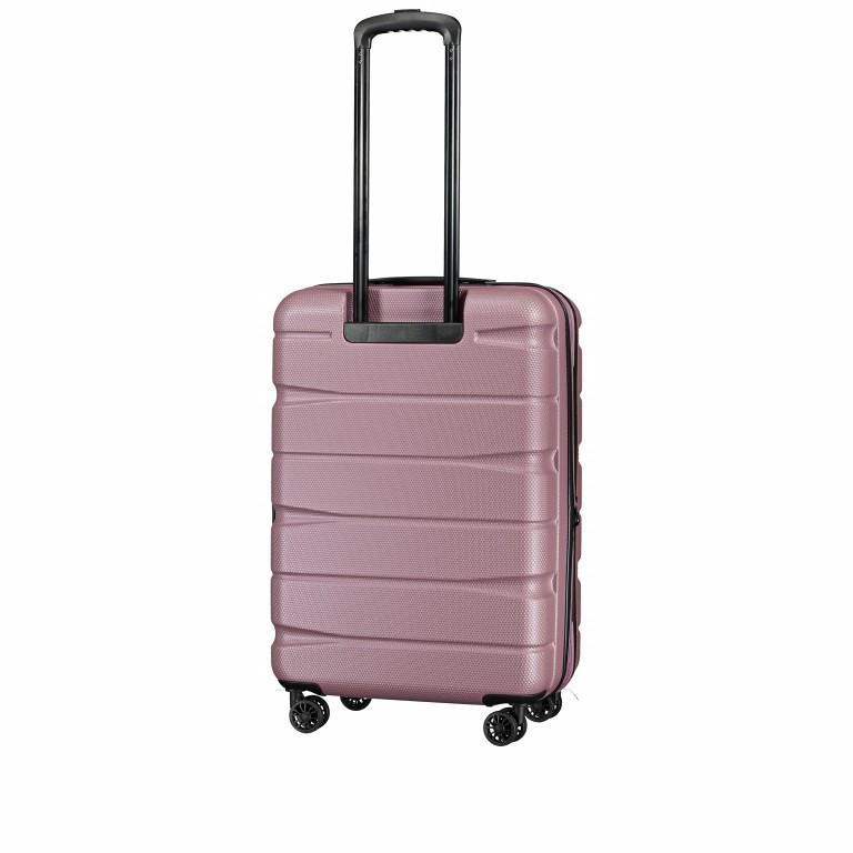 Koffer ABS13 66 cm Shiny Rose, Farbe: rosa/pink, Marke: Franky, EAN: 4251672721212, Abmessungen in cm: 44.5x66x28, Bild 7 von 10