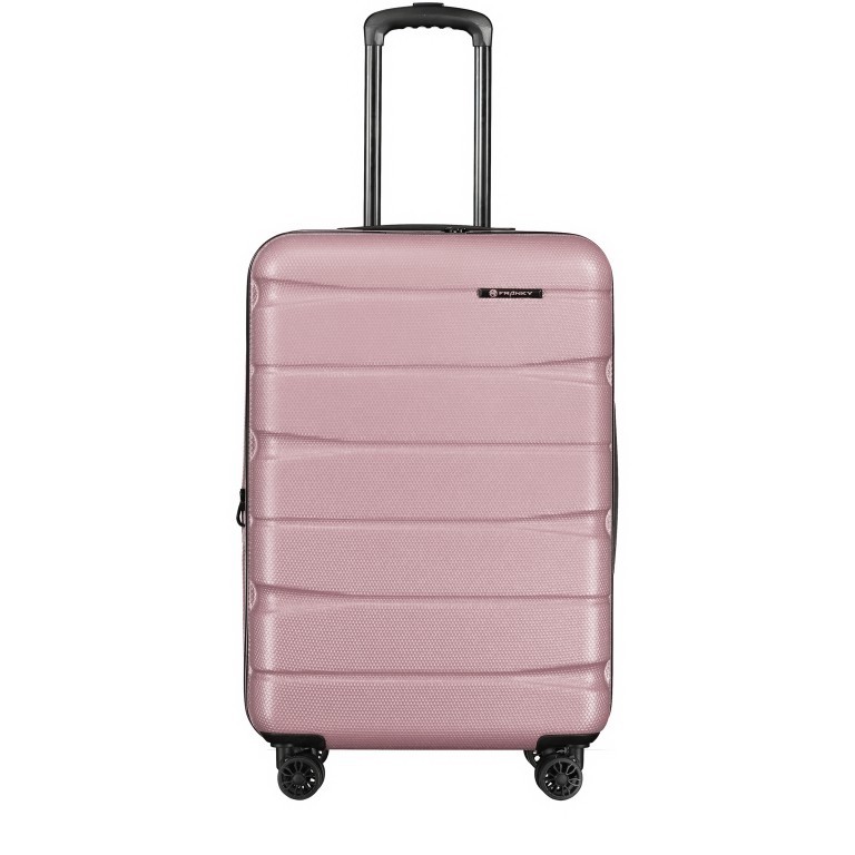 Koffer ABS13 66 cm Shiny Rose, Farbe: rosa/pink, Marke: Franky, EAN: 4251672721212, Abmessungen in cm: 44.5x66x28, Bild 1 von 10