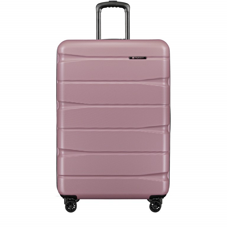 Koffer ABS13 76 cm Shiny Rose, Farbe: rosa/pink, Marke: Franky, EAN: 4251672721229, Abmessungen in cm: 51x76x30, Bild 1 von 8