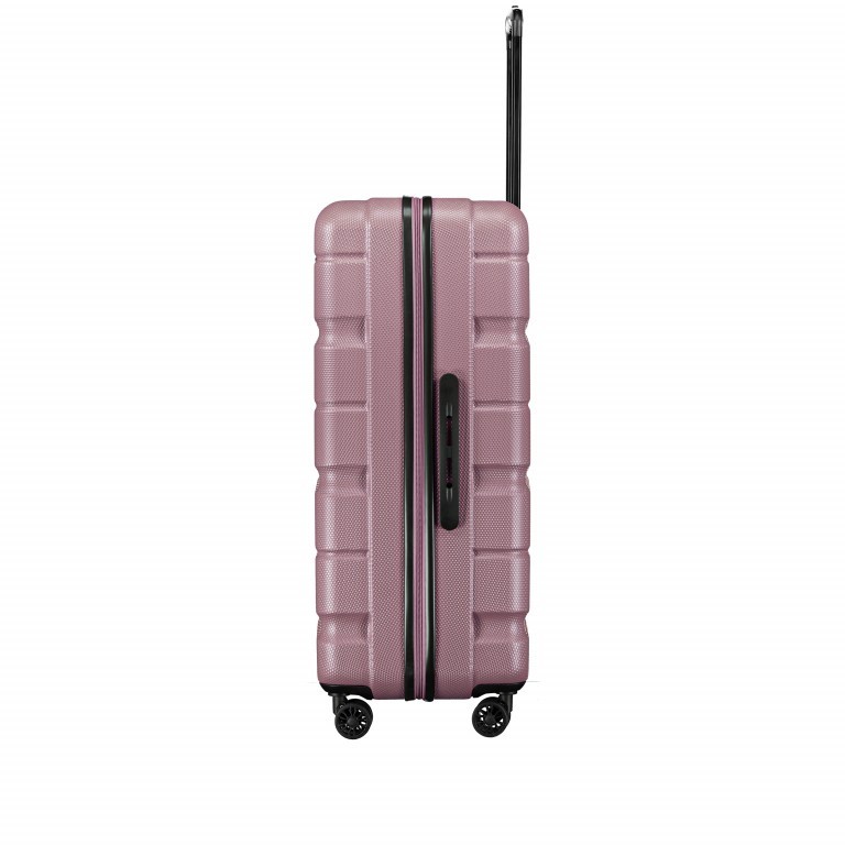 Koffer ABS13 76 cm Shiny Rose, Farbe: rosa/pink, Marke: Franky, EAN: 4251672721229, Abmessungen in cm: 51x76x30, Bild 3 von 8