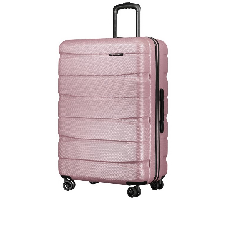Koffer ABS13 76 cm Shiny Rose, Farbe: rosa/pink, Marke: Franky, EAN: 4251672721229, Abmessungen in cm: 51x76x30, Bild 2 von 8