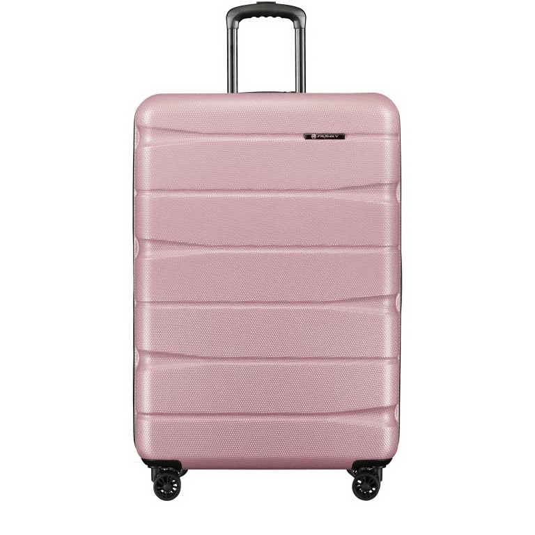Koffer ABS13 76 cm Shiny Rose, Farbe: rosa/pink, Marke: Franky, EAN: 4251672721229, Abmessungen in cm: 51x76x30, Bild 1 von 8