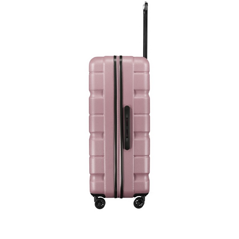 Koffer ABS13 76 cm Shiny Rose, Farbe: rosa/pink, Marke: Franky, EAN: 4251672721229, Abmessungen in cm: 51x76x30, Bild 3 von 8
